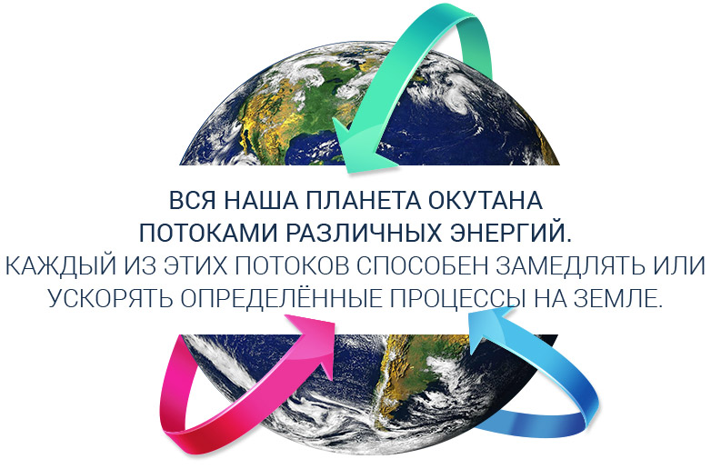 Вся наша планета окутана потоками различных энергий Вся наша планета окутана потоками различных энергий