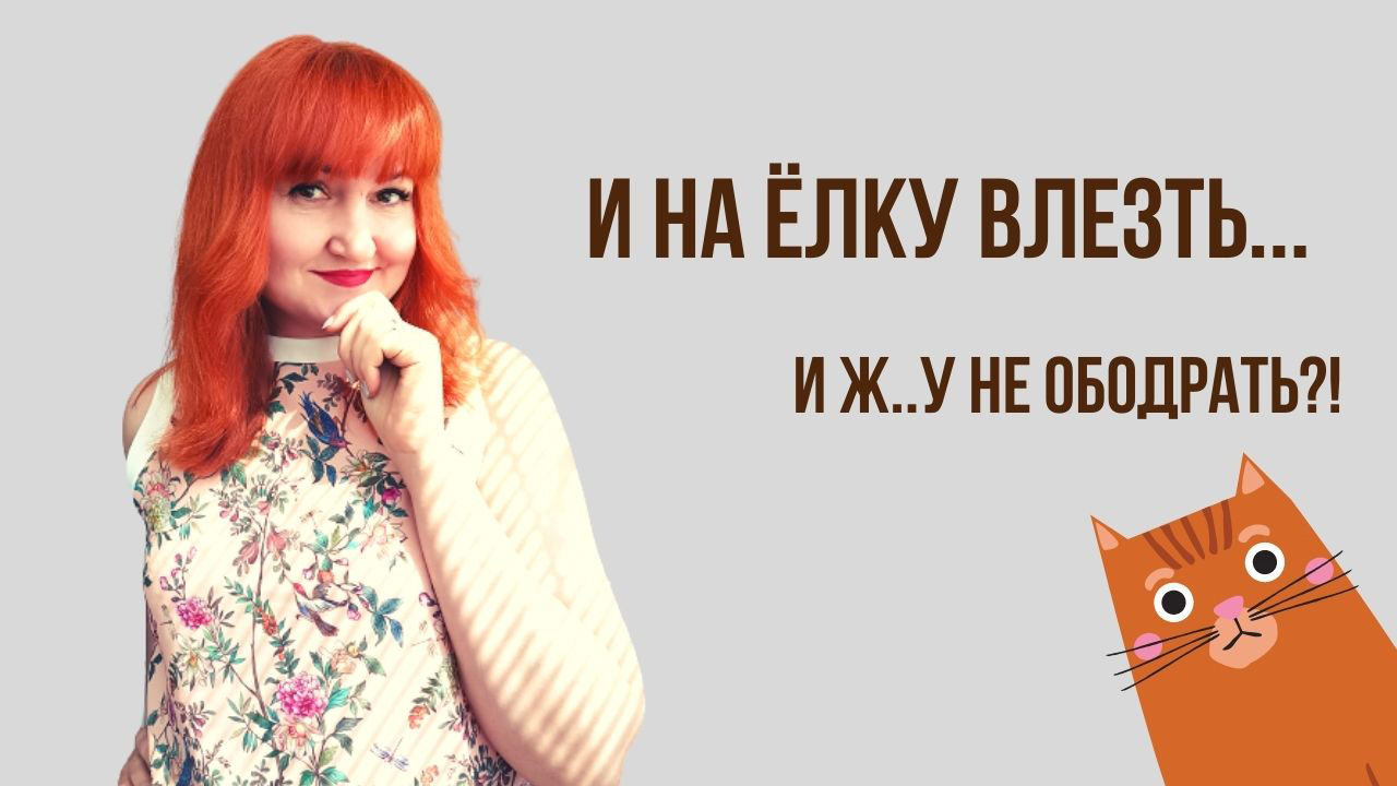 И на Ёлку влезть и…
