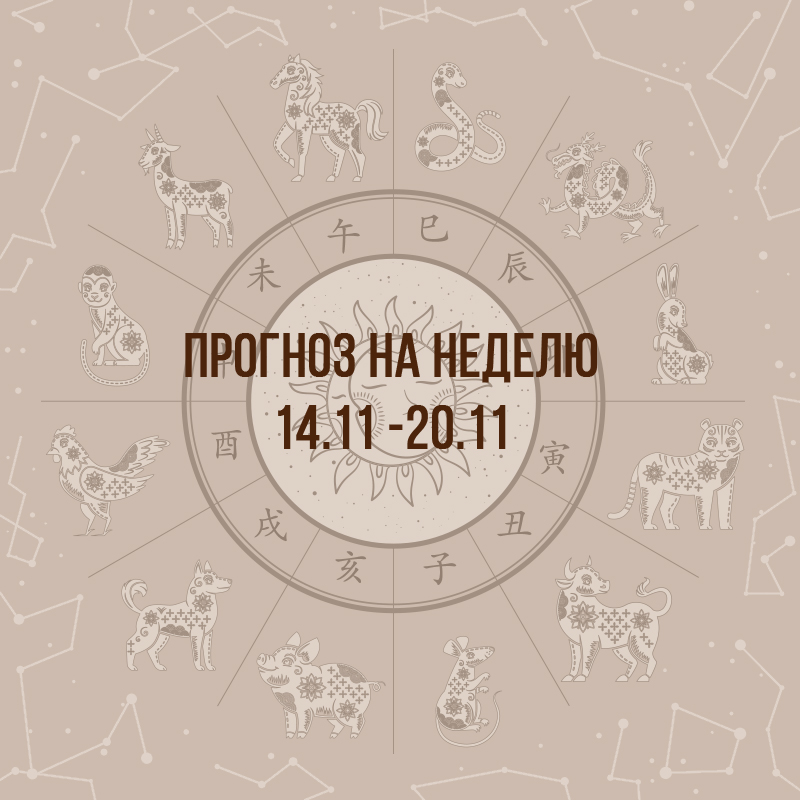 Прогноз на неделю с 14 по 20 ноября