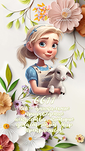 Обои для компьютера или телефона со счастливым числом месяца 6611
