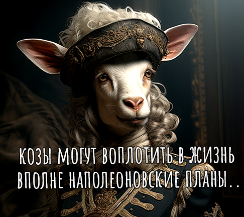 воплотить в жизнь вполне наполеоновские планы