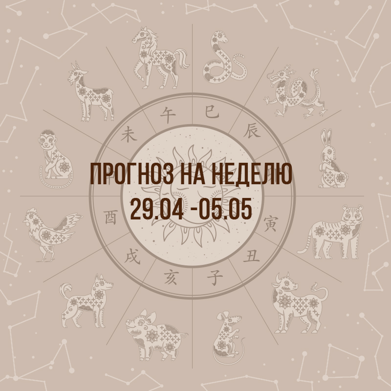 Прогноз на неделю с 29 апреля по 5 мая