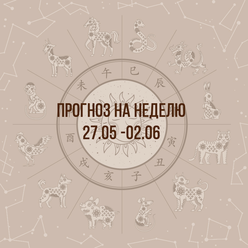 Прогноз на неделю с 27 мая по 2 июня