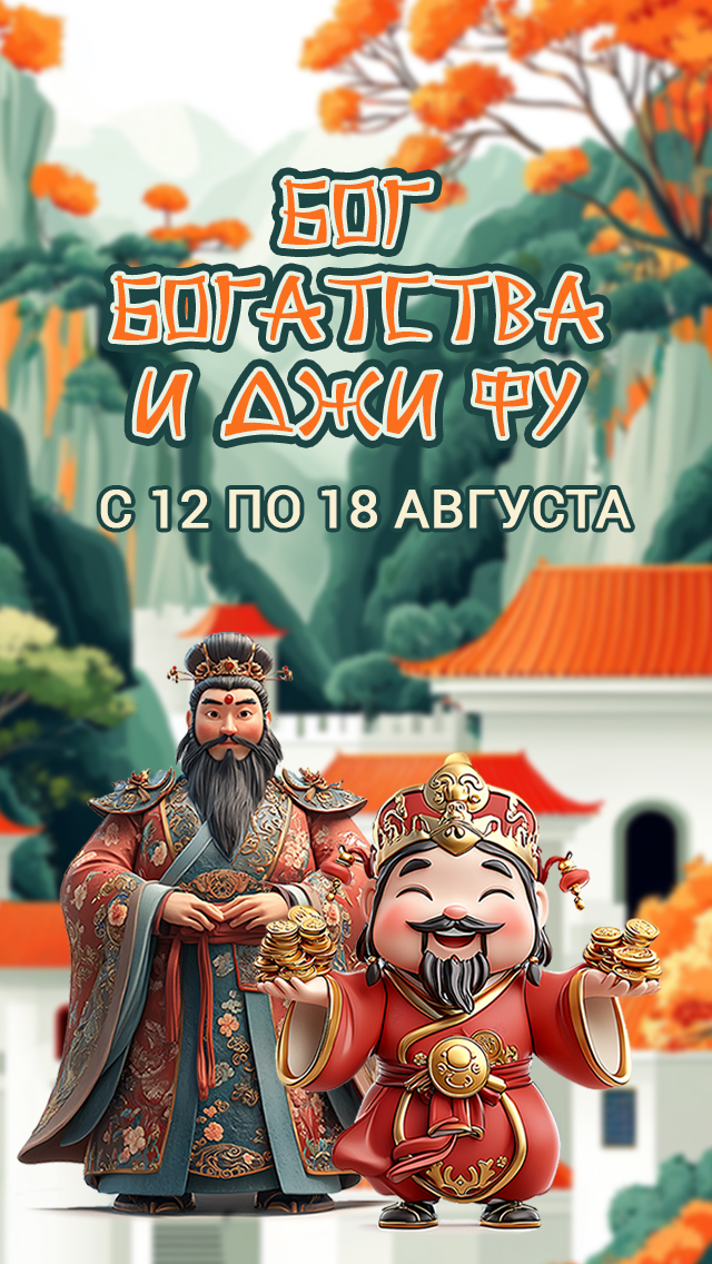 Прогноз на неделю:  Бог богатства и Джи Фу