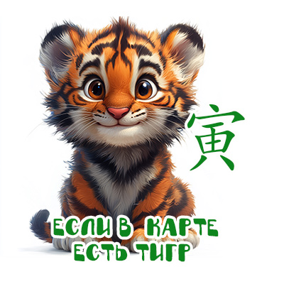 Если в карте есть Тигр