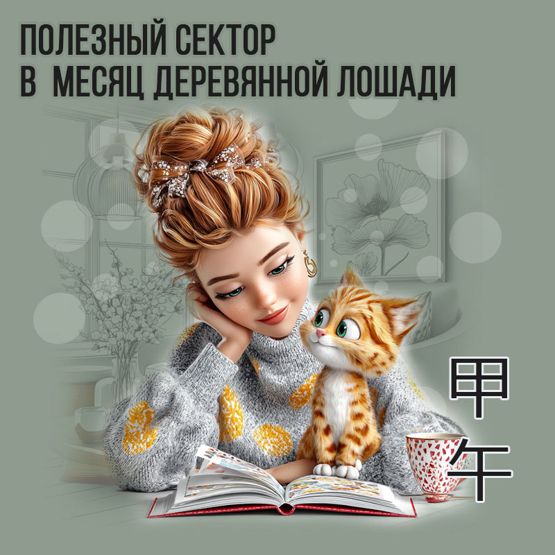 Полезный сектор Июня (месяц Деревянной Лошади)
