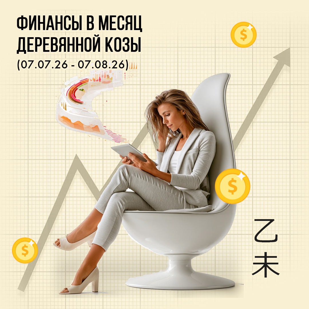 Финансы в Июле (месяц Деревянной Козы 乙未)