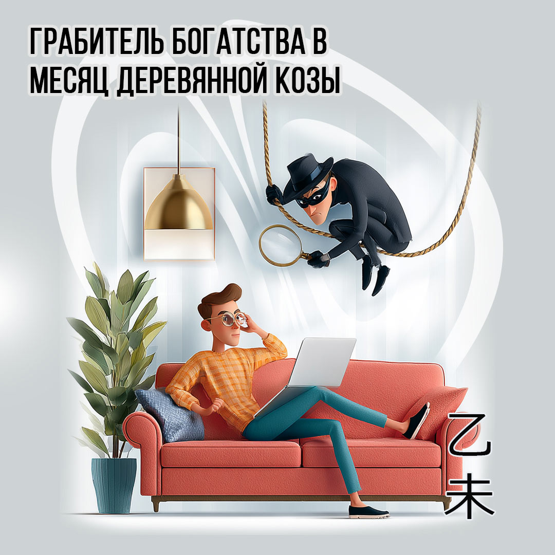 Грабитель Богатства в Июле (месяц Деревянной Козы 乙未)