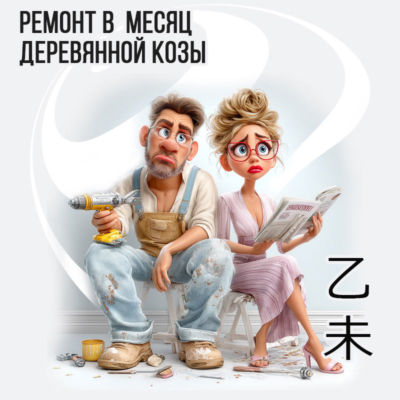 Ремонт в Июле (месяц Деревянной Козы)