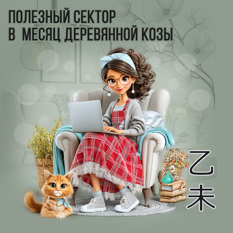 Полезный сектор Июля (месяц Деревянной Козы)