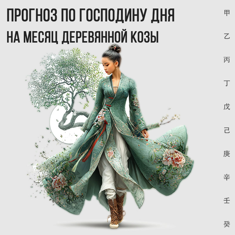 Прогноз по Господину Дня на месяц Деревянной Лошади