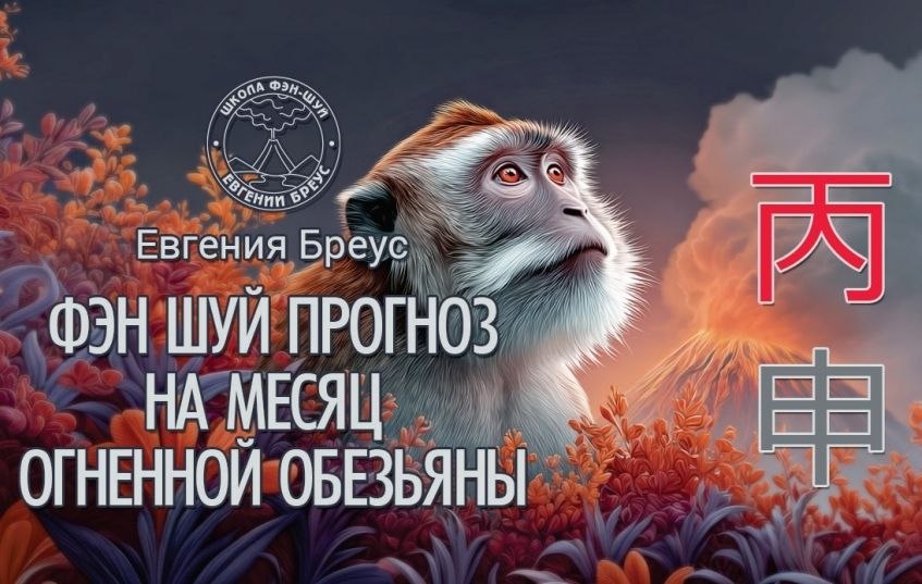 Прогноз Фэн шуй на Август (месяц Огненной Обезьяны)